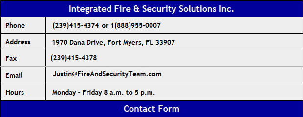 Fire Alarms and Access Control